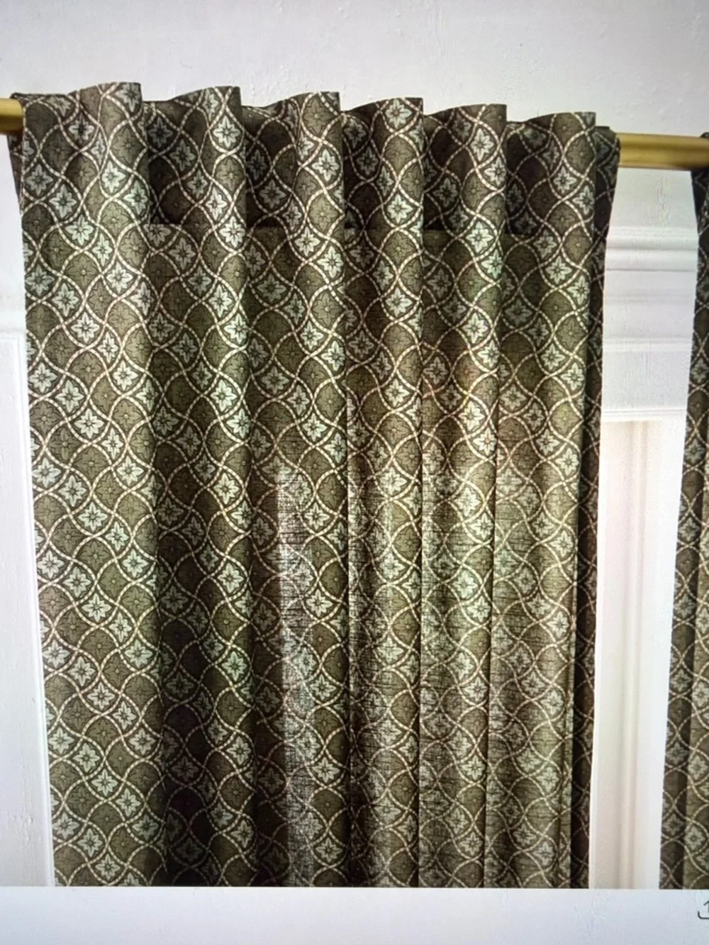 West Elm Curtain Set